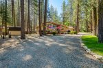 Walk to it all from this gorgeous home in the heart of Plumas Pines